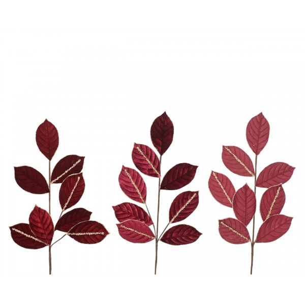 Spray on stem polyester velvet