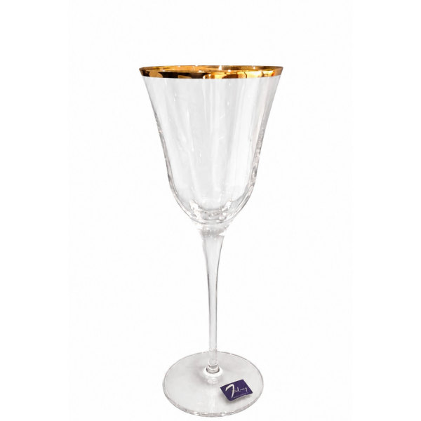 WATER JULIA OPT GOLD RIM 