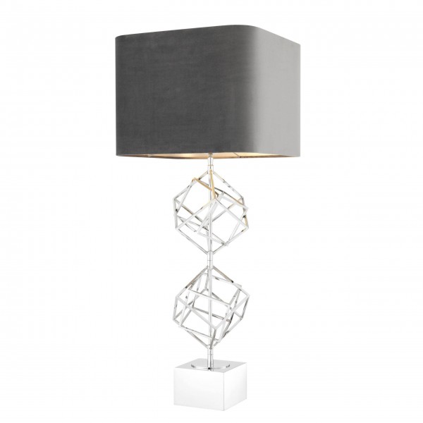 Table Lamp Matrix Nickel 