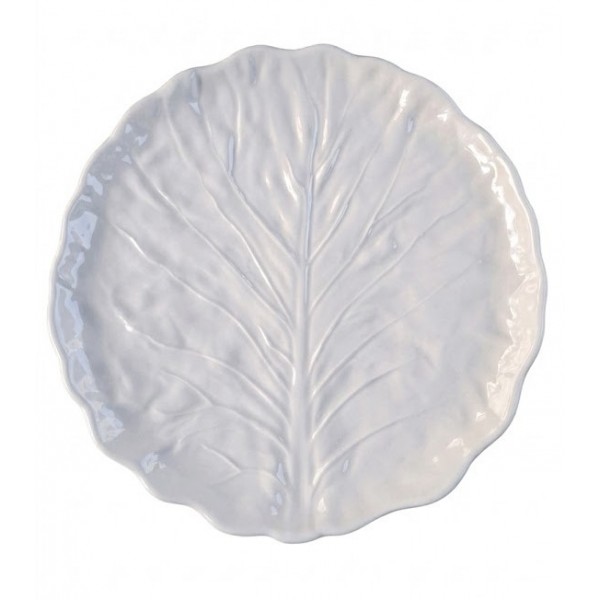 DINNER PLATE POTUGUESE CABBAGE GREEN