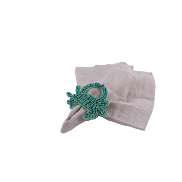 Wooden Crab shape napkin ring