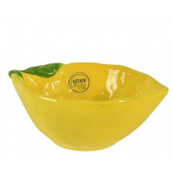 BOWL DOLOMITE LEMON