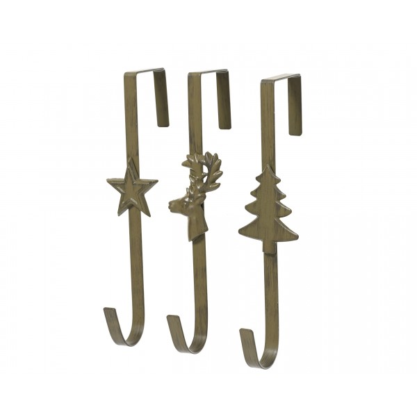 Wreath holder iron wreath 3ass