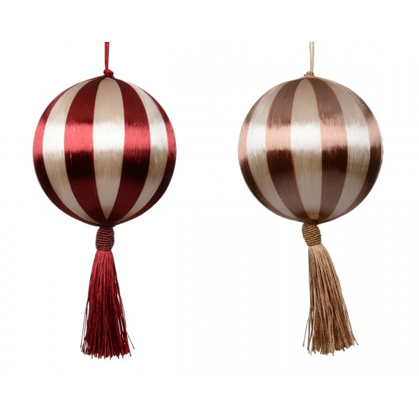 Bauble foam thread tassel 2col ass