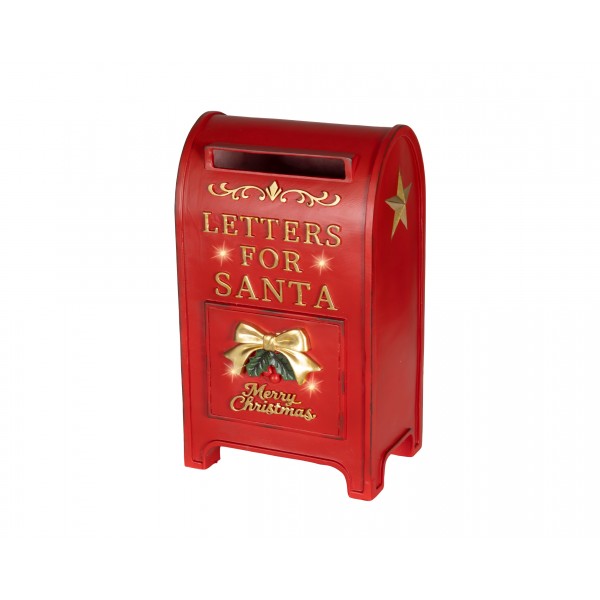 LED letter box polyresin steady BO indoor