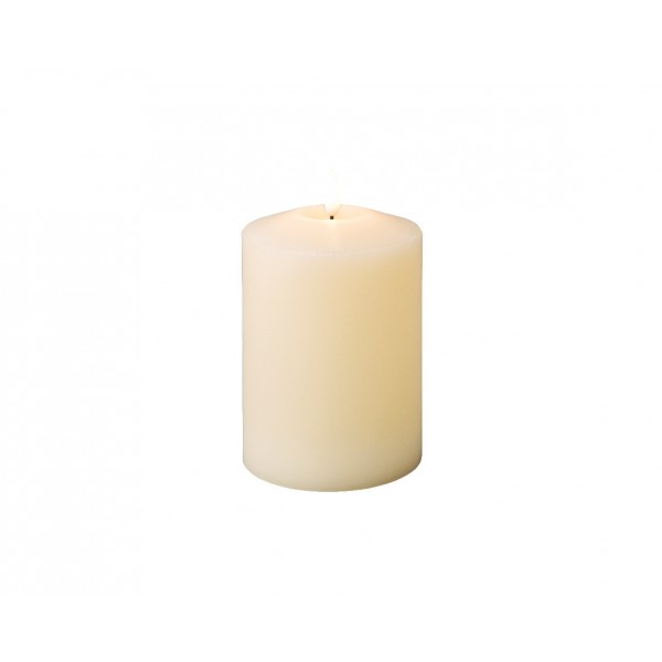 LED wick church candle wax steady BO indoor