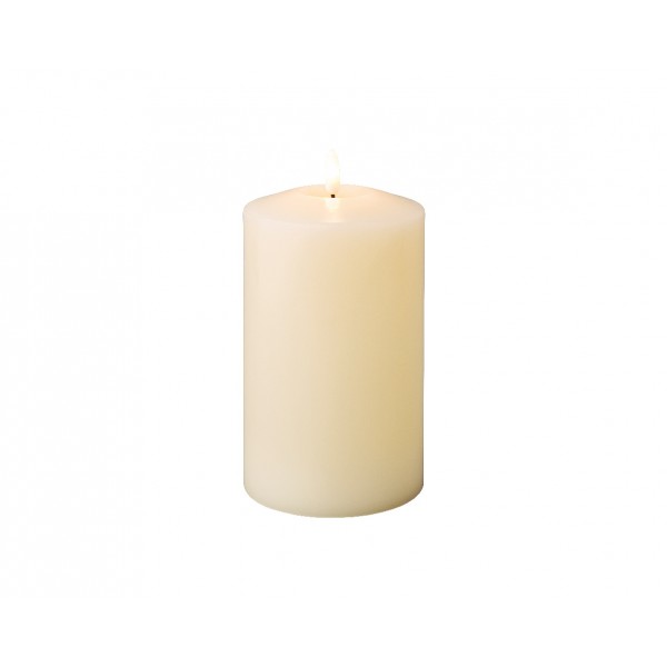 LED wick church candle wax steady BO indoor