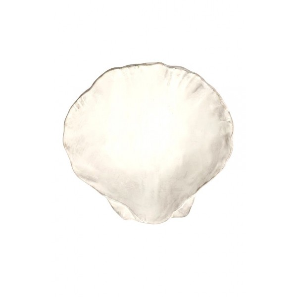 SCALLOP SHELL BOWL WHITE