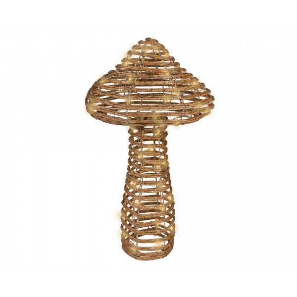 LED mushroom wicker flashing effect outdoor