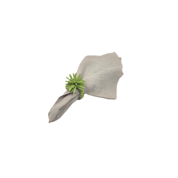 BEADED ROUND NAPKIN RING