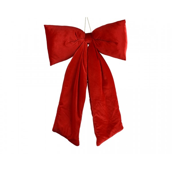 Bow polyester velvet
