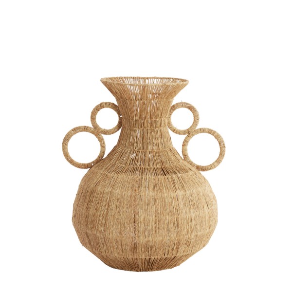 Vase deco jute  natural