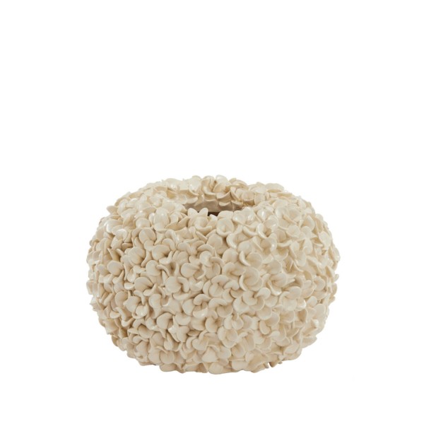 Vase deco cream