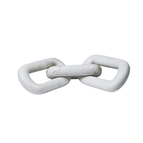 WHITE MARBLE DECORATIVE CHAIN 