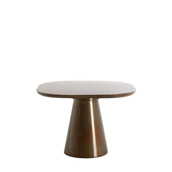 Side table copper-bronze