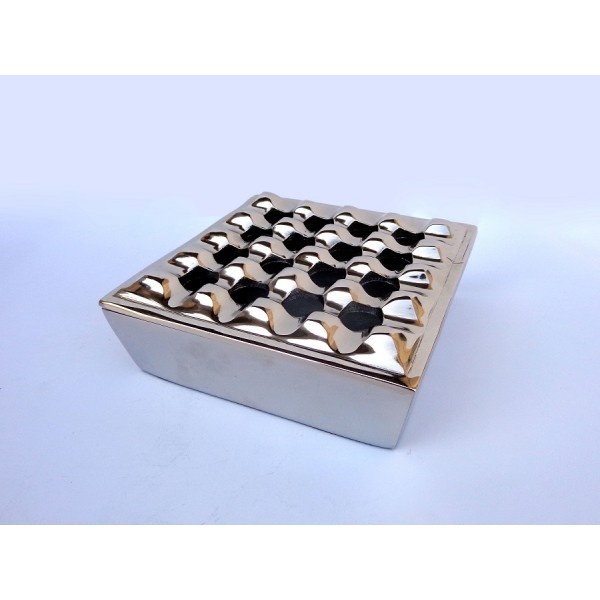 HOLES ASHTRAY NICKEL