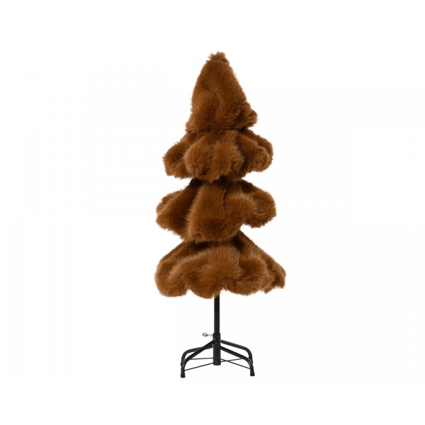 Tree faux fur skirt tree 4 layers, 30cm metal base