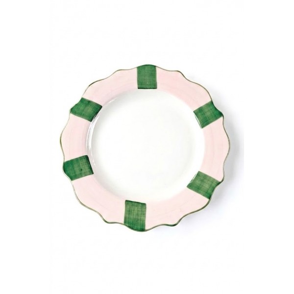 DESSERT PLATE SWEET NEIL IN GREEN