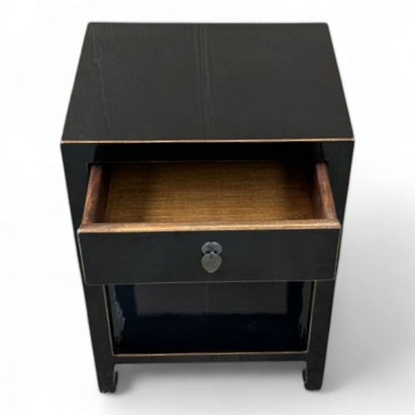 Side table 1 drawer with shelf