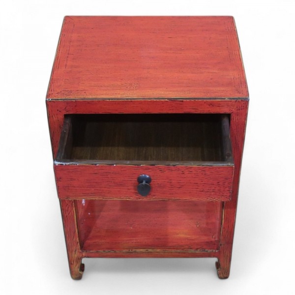 Side table 1 drawer with shelf