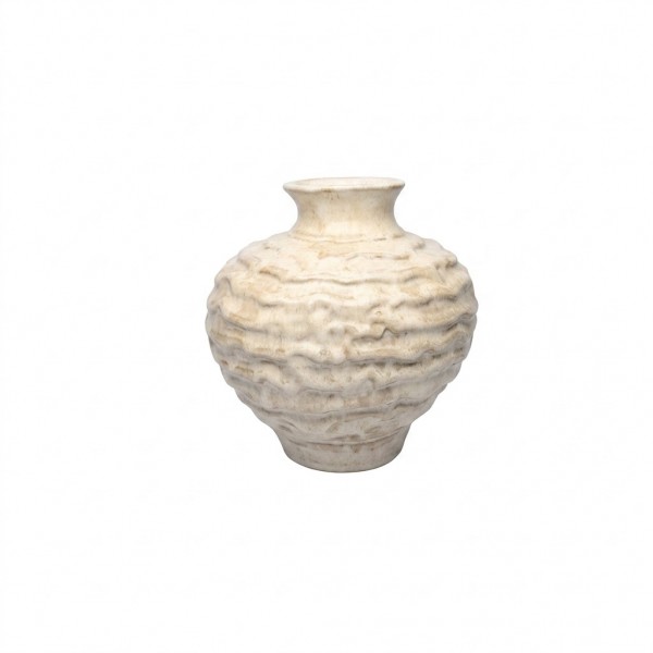 VASE BEIGE MATT CERAMICS 'BELO HORIZONTE'