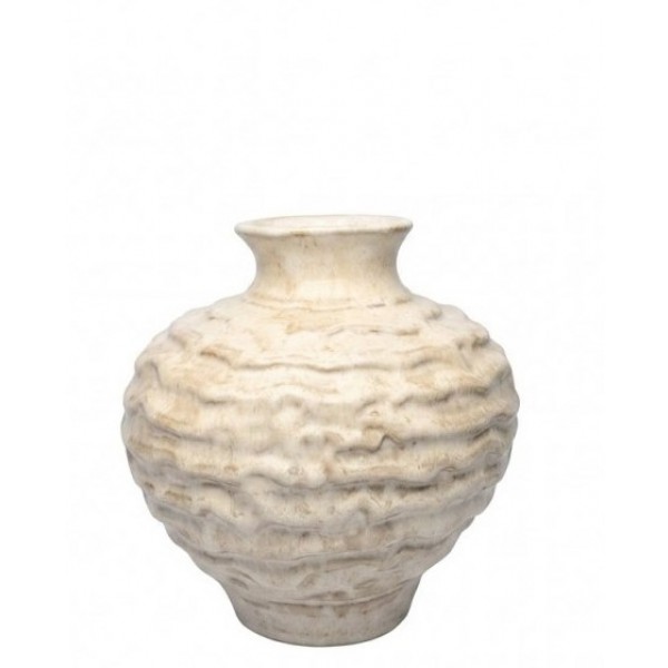 VASE BEIGE MATT CERAMICS 'BELO HORIZONTE'
