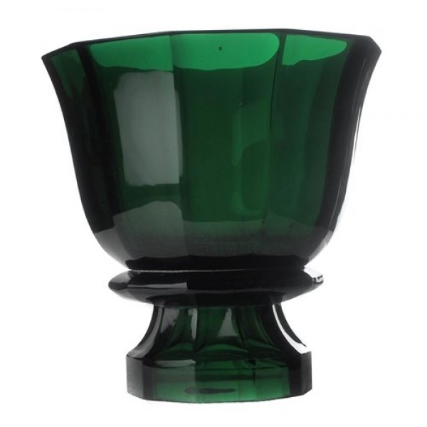 Cup Molten Glass Emerald 