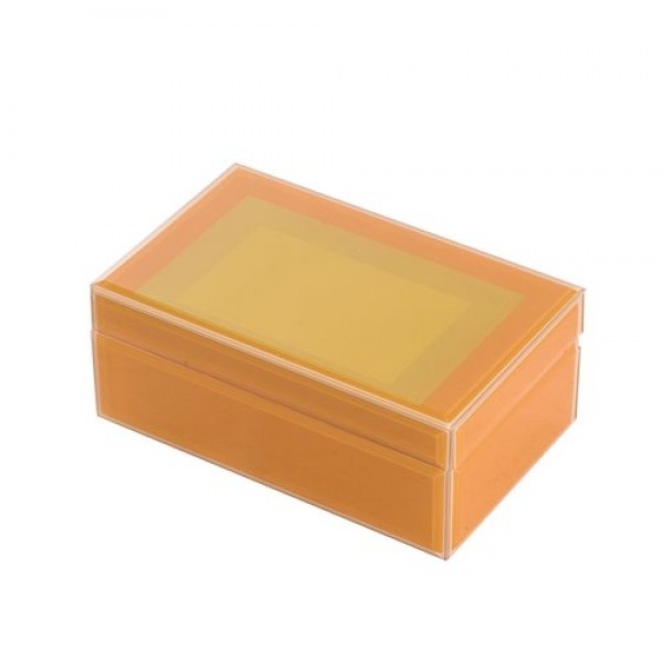 Glass Box Yellow Small 