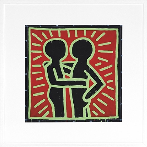  Keith Haring - Couple in Black 