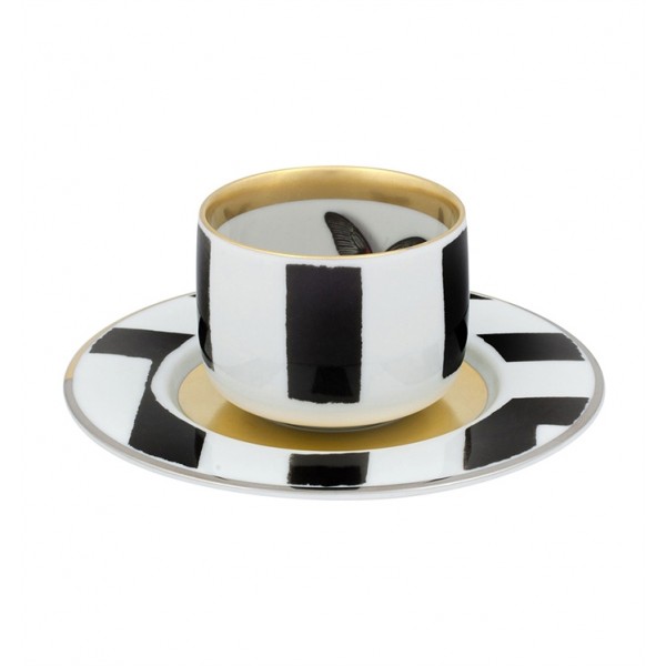 Sol y Sombra Coffee Cup & Saucer