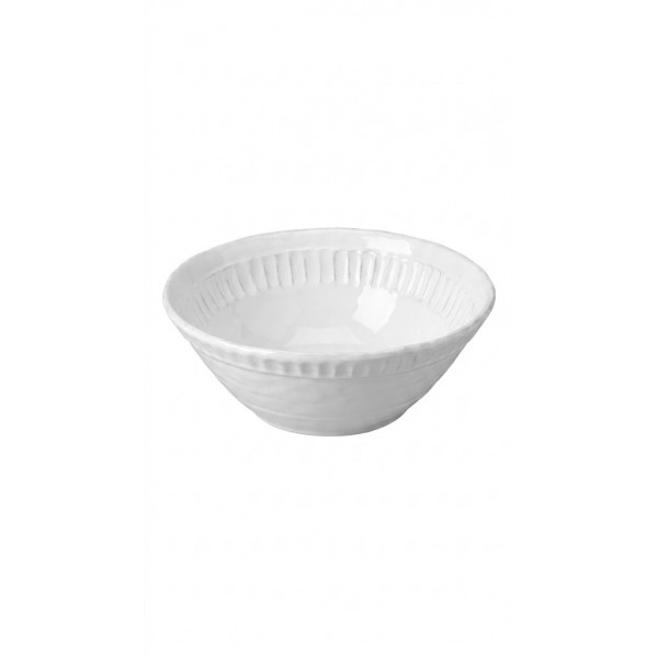 SUCCULENT BOWL 26cm WHITE