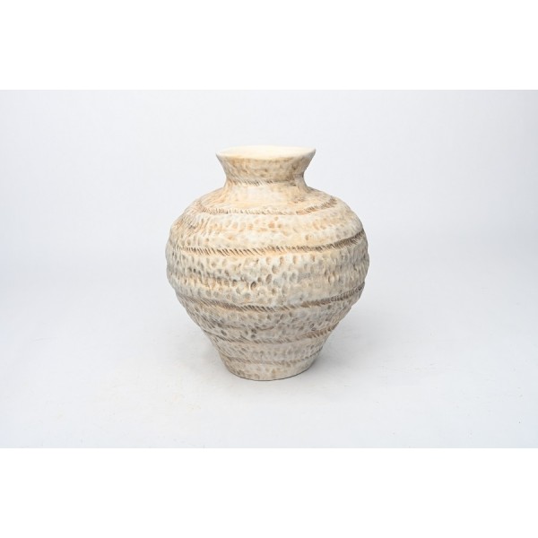 VASE BEIGE MATT CERAMICS 'BELO HORIZONTE' 