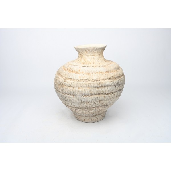 VASE BEIGE MATT CERAMICS 'BELO HORIZONTE'