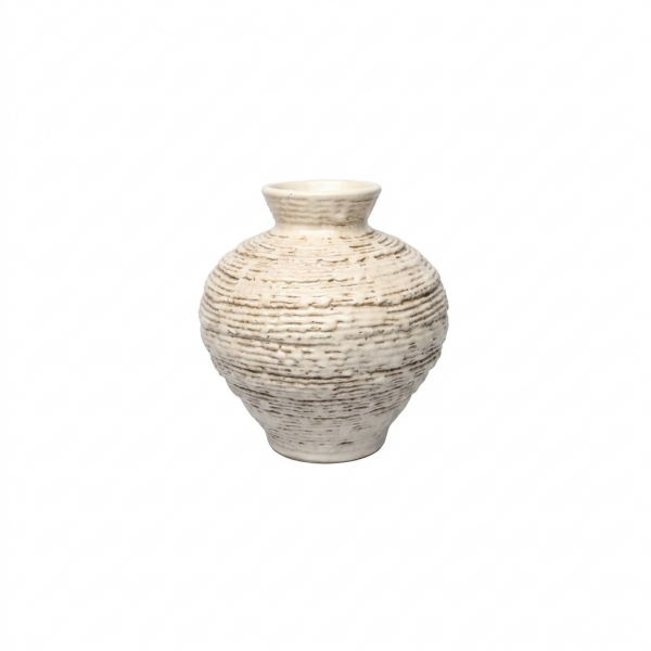VASE BEIGE MATT CERAMICS 'BELO HORIZONTE' 