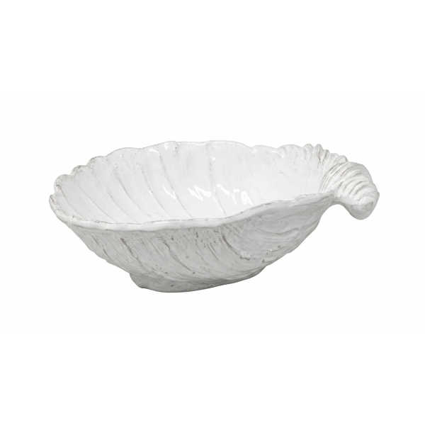 MED SHELL BOWL WHITE