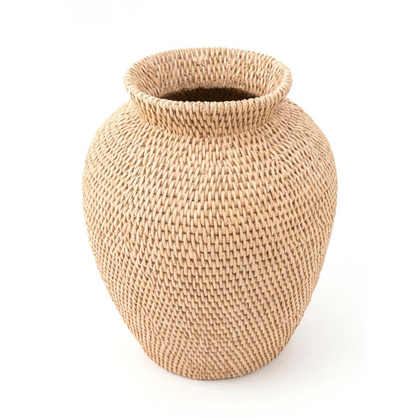 Vase deco VENDIE brown
