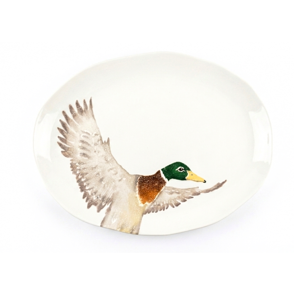 MALLARD DUCK Oval Platter 