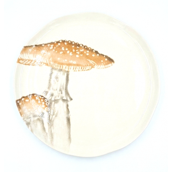 AMANITA MUSHROOM Dinner Plate
