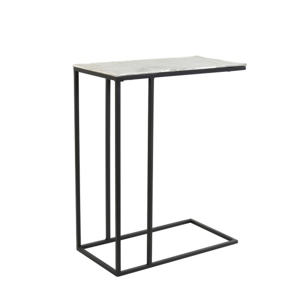 SIDE TABLE MACY nickel