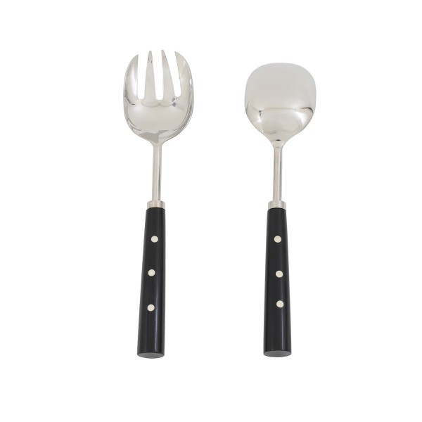 Bone- Dots Salad Server