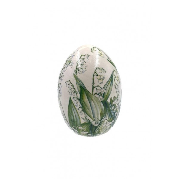 Lily of the Valley Decorative Egg L