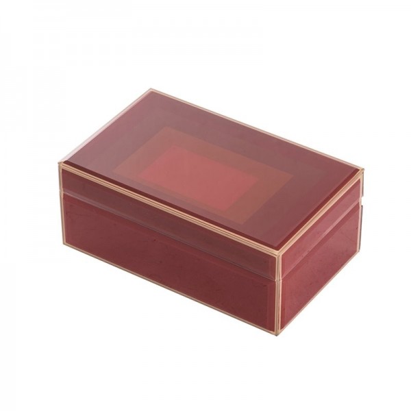 Glass Box Red Small 