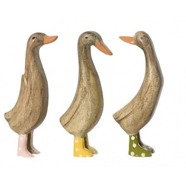 DECORATIVE WOODEN DUCK