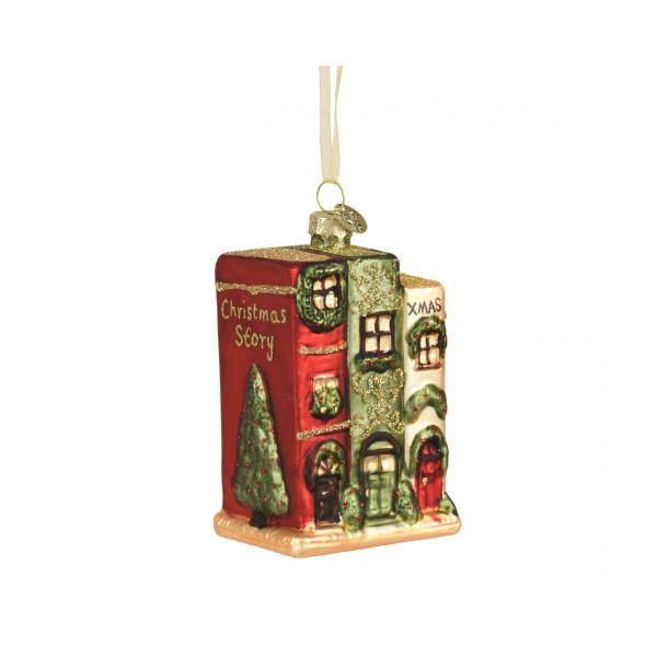 House glass with glitter