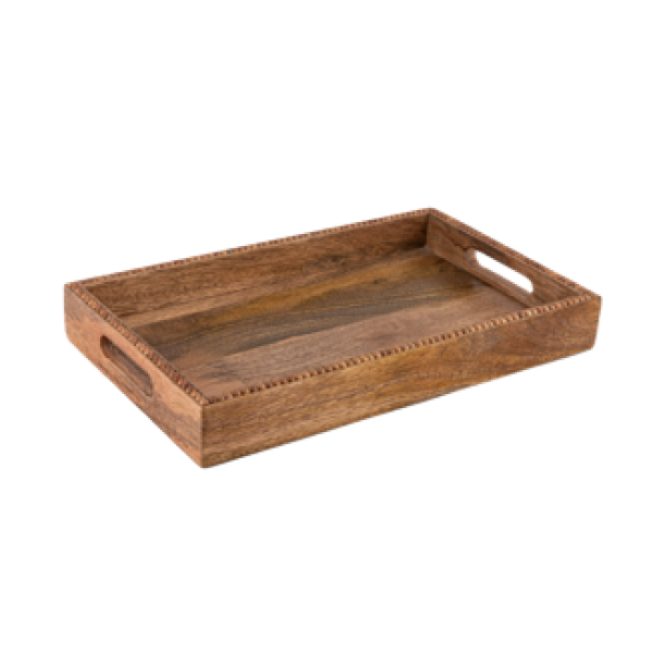 TRAY BEEDED RECT