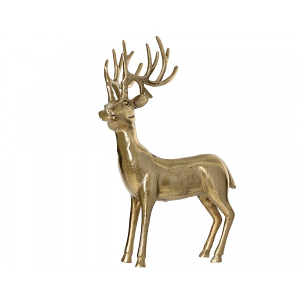 Deer aluminium gold Small