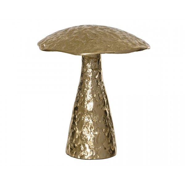 Mushroom aluminium gold with structure