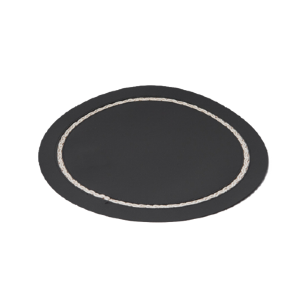 GREY DOILY LETHERETTE