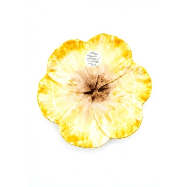 DESSERT PLATE  TULIP - DREAMY YELLLOW