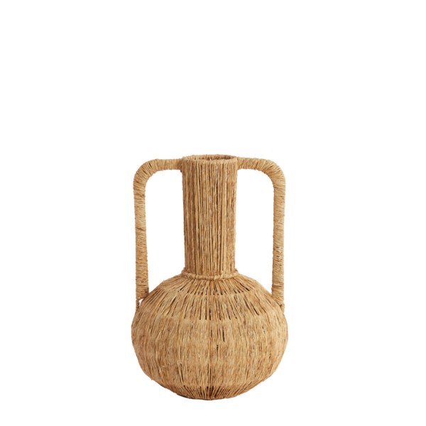 Vase deco jute  natural